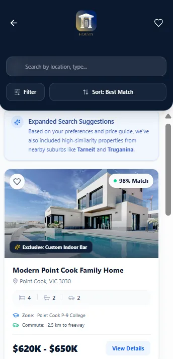 Buy Hub Interface